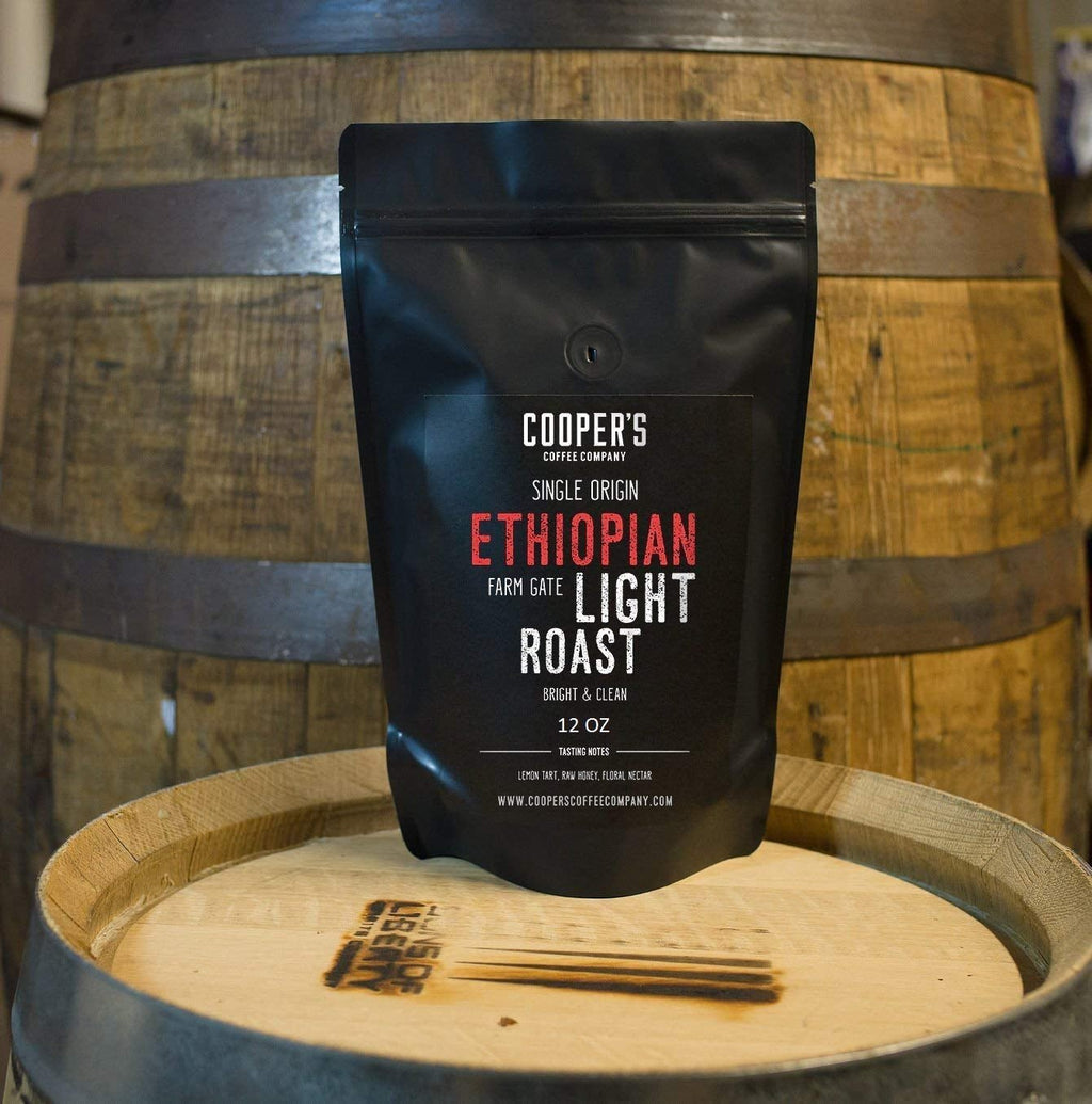 Premium African Coffee Bundle - Bold Light Roast Ethiopia, Full Bodied Rwanda, Medium Dark Roast Kenya - 2Lb + 2 X 12Oz