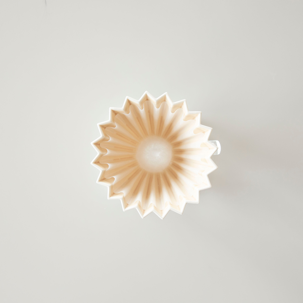 ORIGAMI Cone & Wave Coffee Filter Set – 100 Filters, S or M