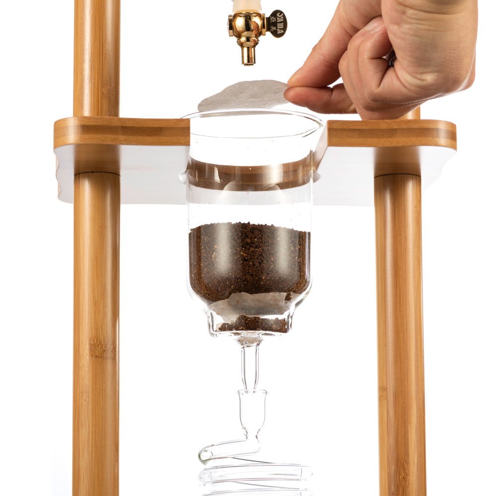 Yama Bamboo Cold Brew Tower - 32 oz, 6–8 Cup