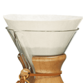 CHEMEX White Pre-Folded Circle Filters, 100 Count