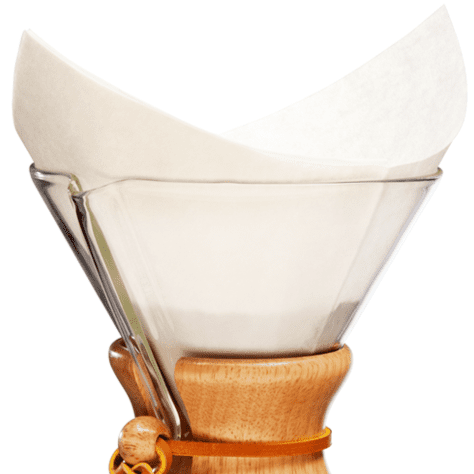 CHEMEX White Pre-Folded Square Filters, 100 Count