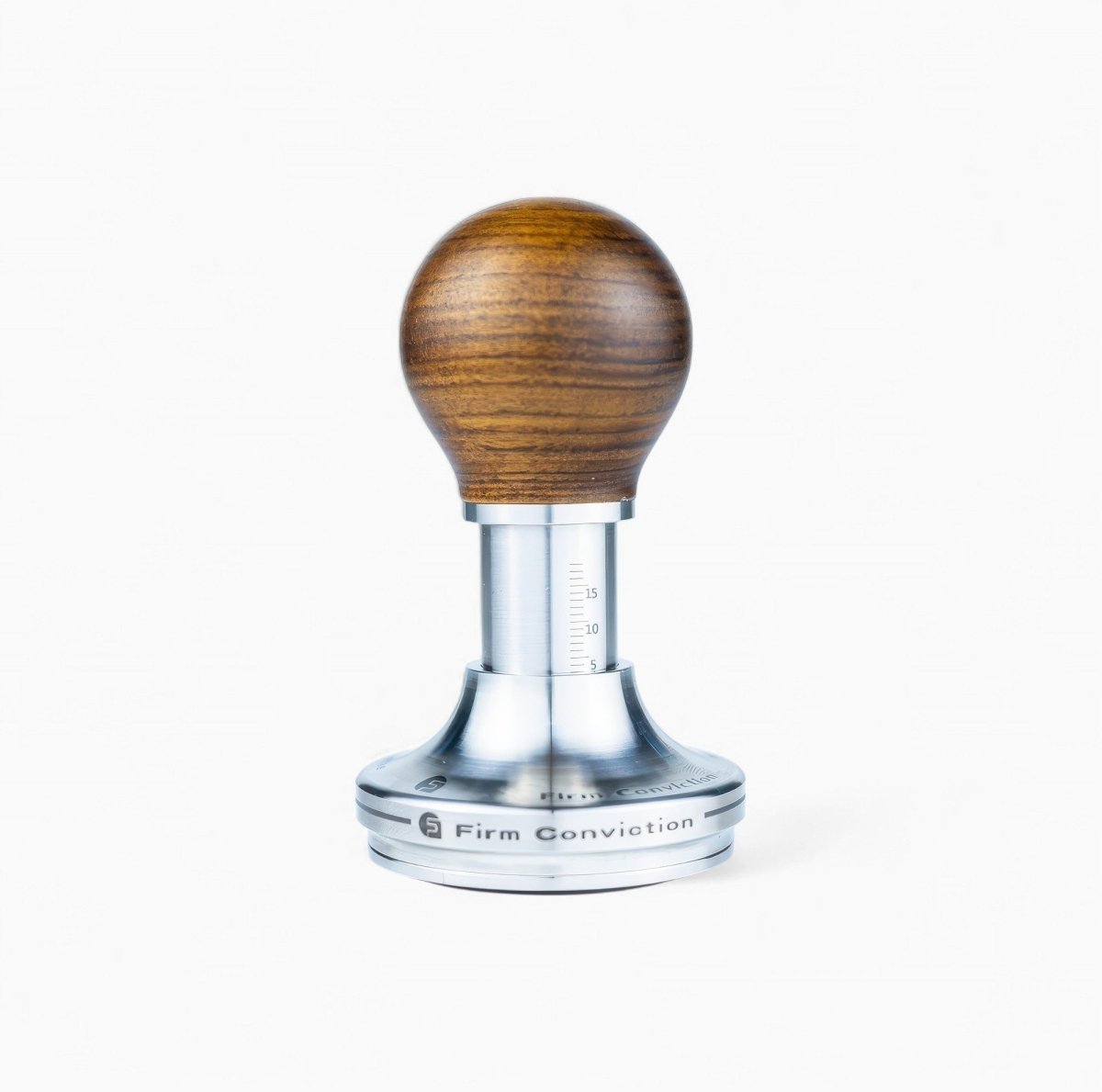 54mm FORZCON Espresso Tamper with Sandalwood Handle for Jupiter 389