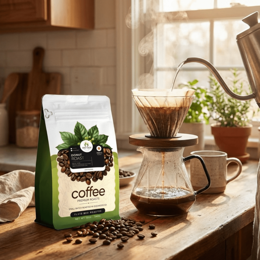 Green to Mean Coffee Glass Pour-Over Set – Dripper & Carafe