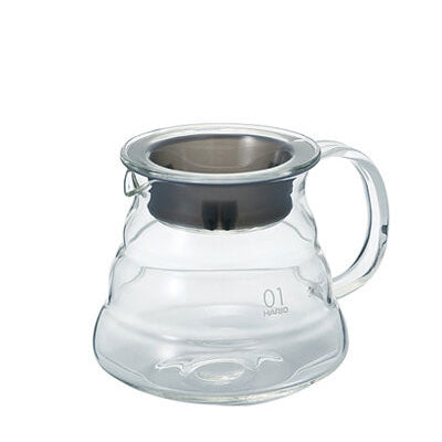 360 ml Glass Coffee Server for Hario V60 Range