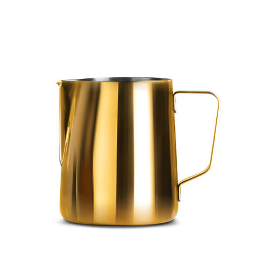 Barista Basics Milk Frothing Pitcher, 12oz, Gold