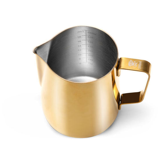 Barista Basics Milk Frothing Pitcher, 20oz, Gold