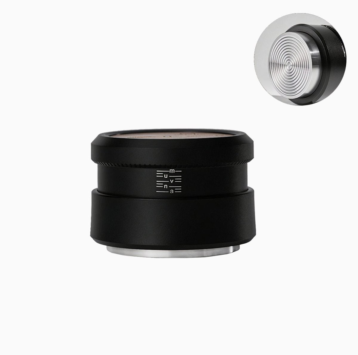 Gravity Tamper and Distributor with Wooden Lid - Shop Coffee Hobby