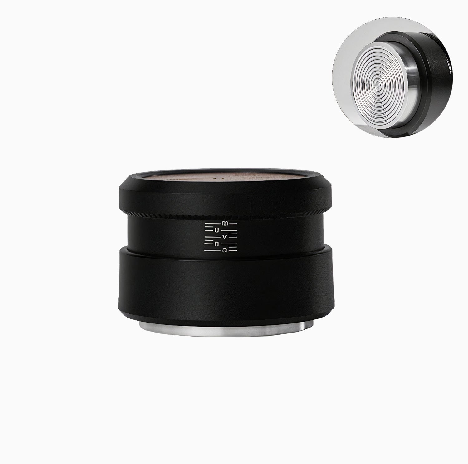 Gravity Tamper and Distributor with Wooden Lid - Shop Coffee Hobby