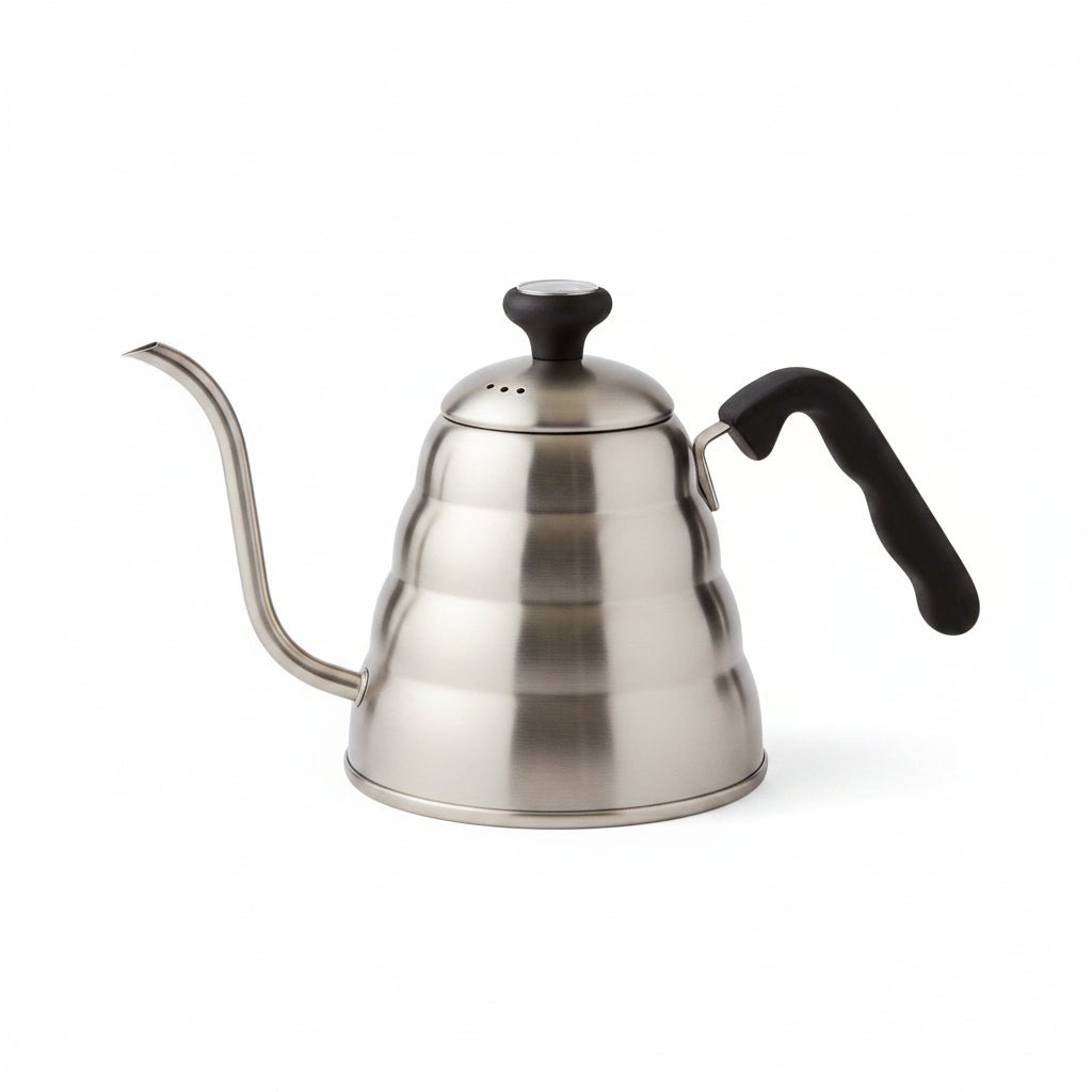 Green to Mean Gooseneck Pour Over Kettle, 1.0L with built-in thermometer.