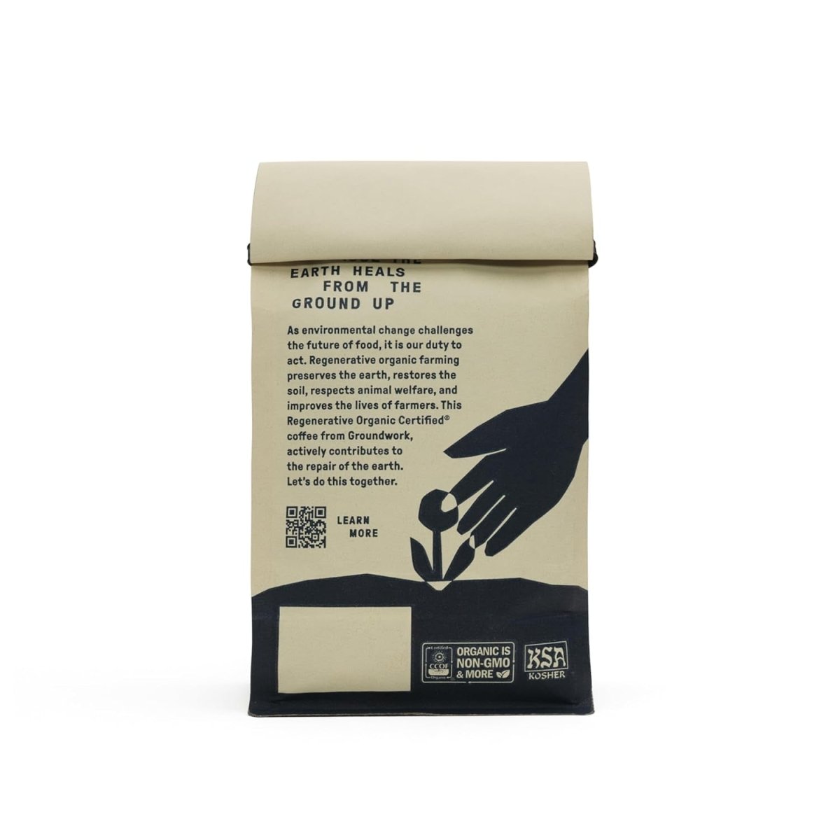 Groundwork Organic Peru Whole Bean Coffee – Single Origin, 10 oz Bag - Shop Coffee Hobby
