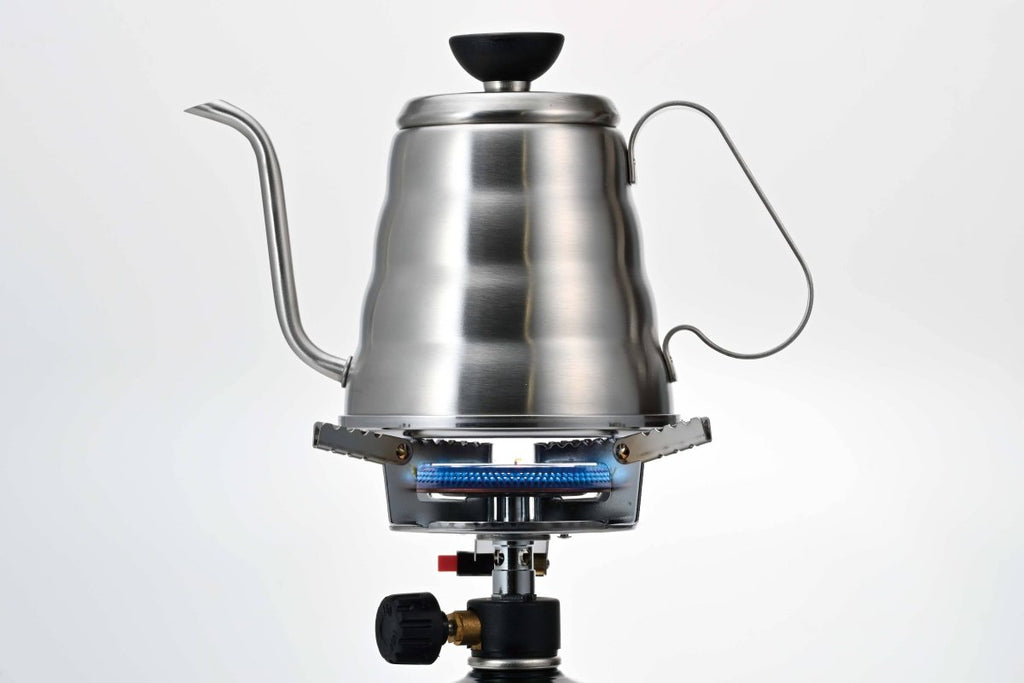 Hario - Outdoor V60 "Buono" Metal Drip Kettle - Shop Coffee Hobby