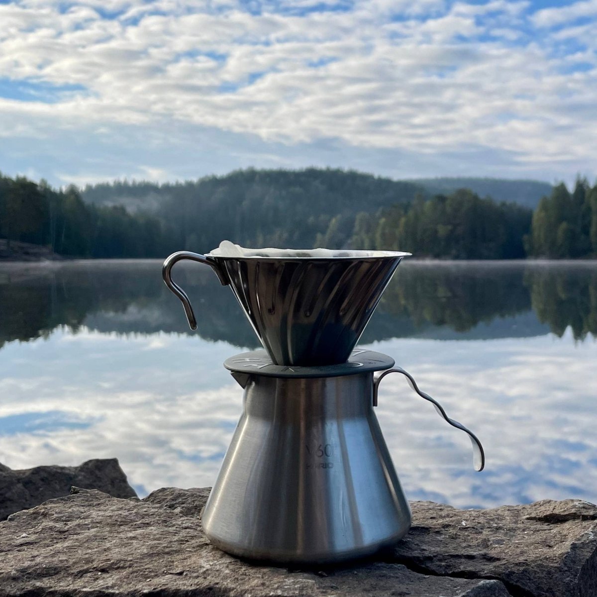 Hario - Outdoor V60 Metal Dripper - Shop Coffee Hobby