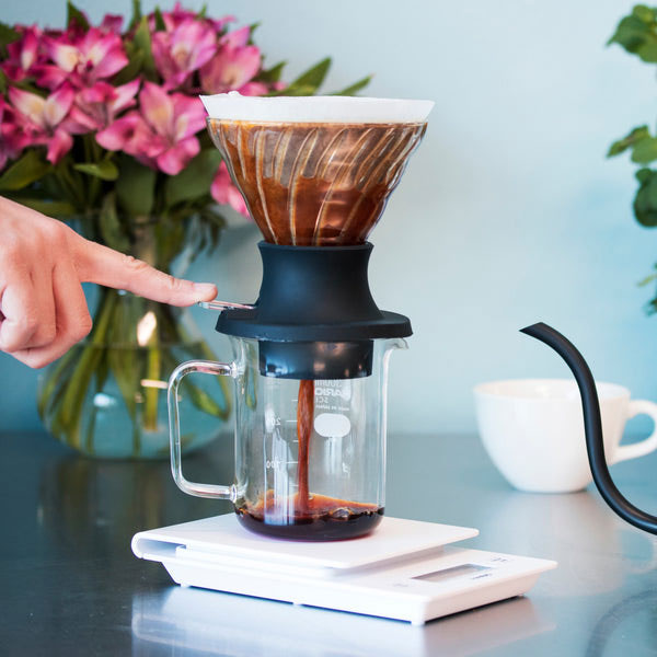 200ml version of the Hario Switch 02 Glass Coffee Dripper
