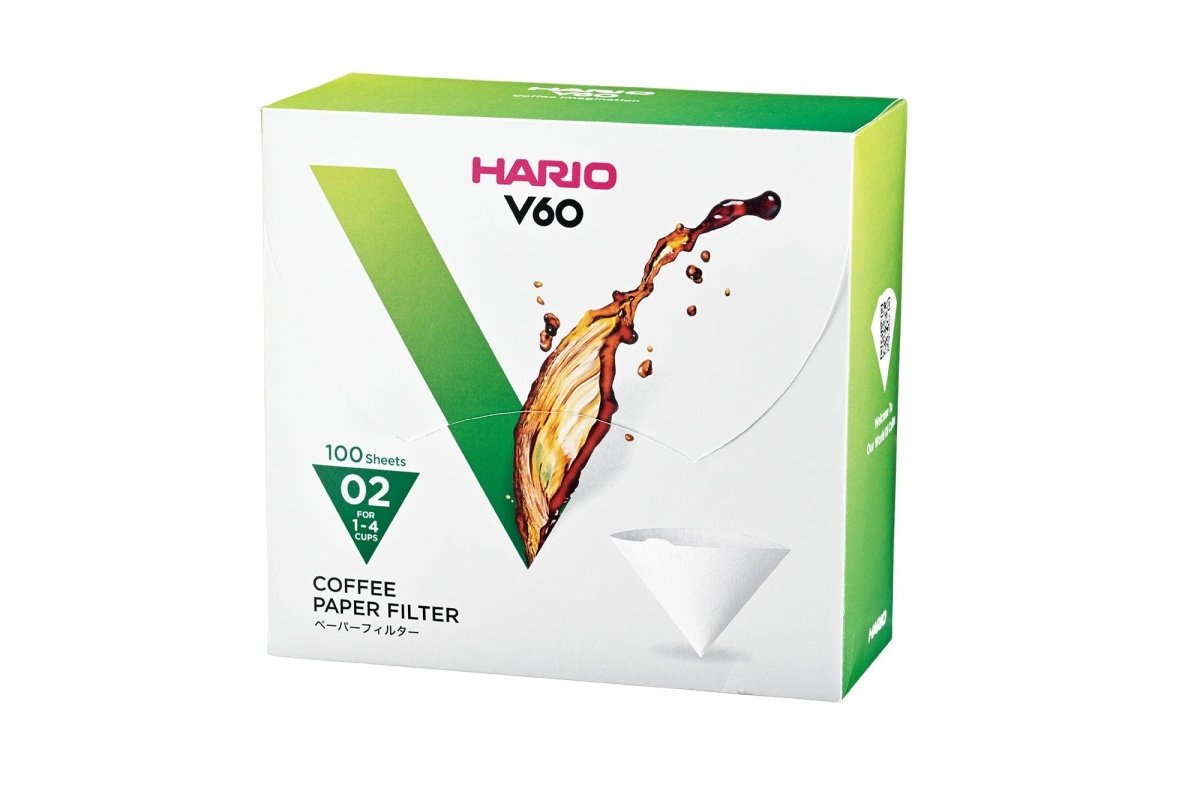 Hario - V60 Paper Filter - Natural Brown - Shop Coffee Hobby