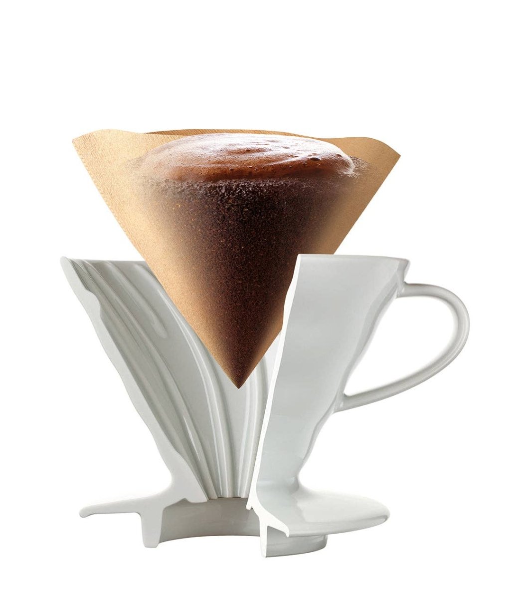 Hario - V60 Paper Filter - Natural Brown - Shop Coffee Hobby