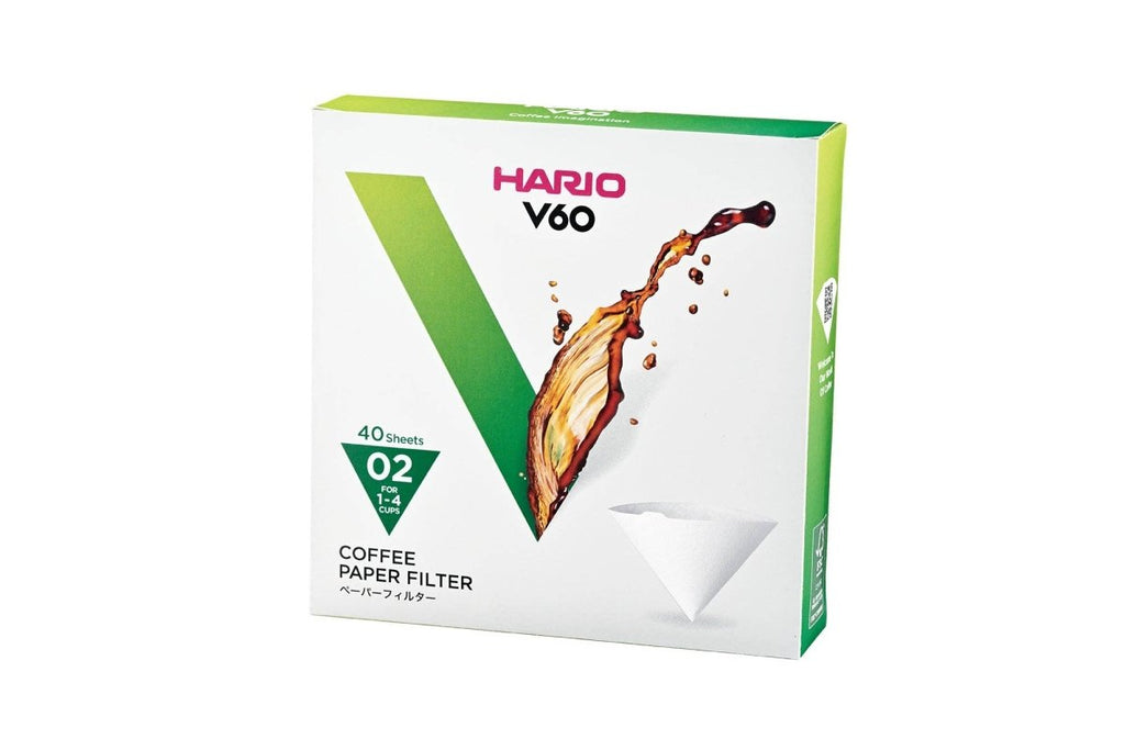 Hario - V60 Paper Filter - Natural Brown - Shop Coffee Hobby