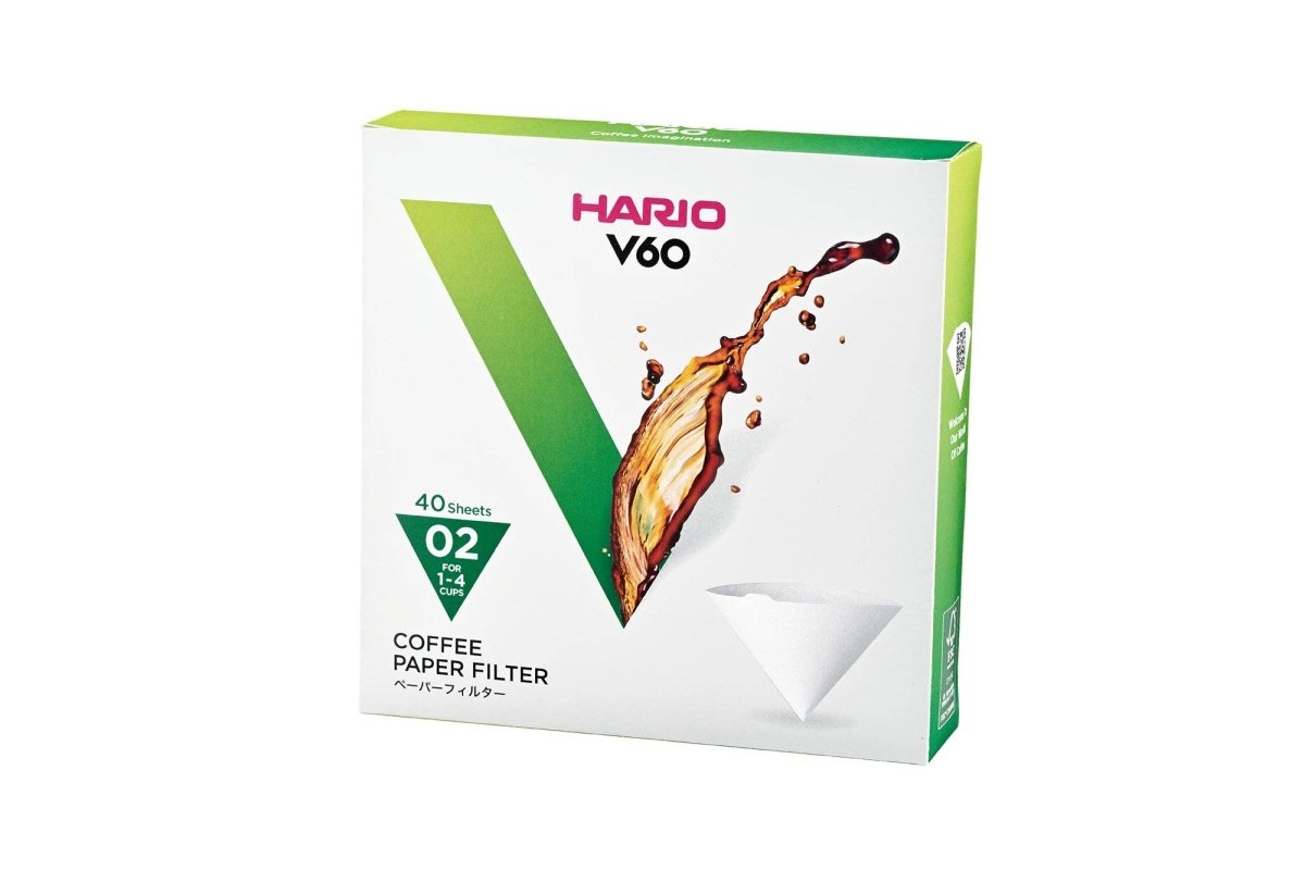 Hario - V60 Paper Filter - Natural Brown - Shop Coffee Hobby