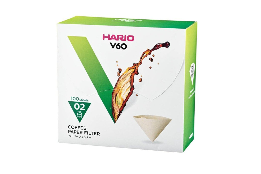 Hario - V60 Paper Filter - Natural Brown - Shop Coffee Hobby