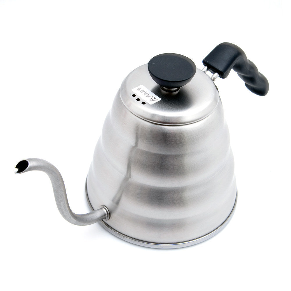 1.2 L Gooseneck Pour-Over Kettle in Silver by Espresso Parts