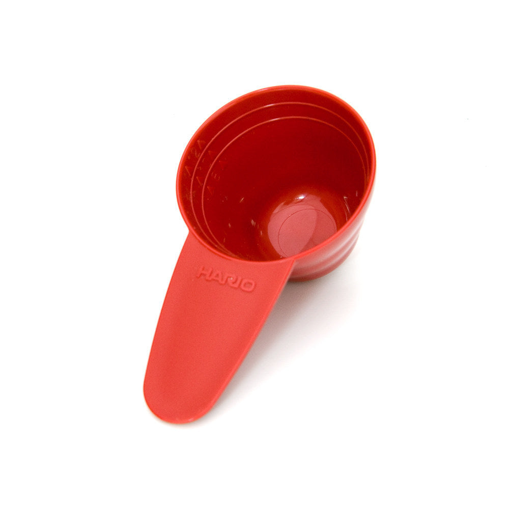 Red Hario V60 02 Ceramic Pour-Over Coffee Dripper