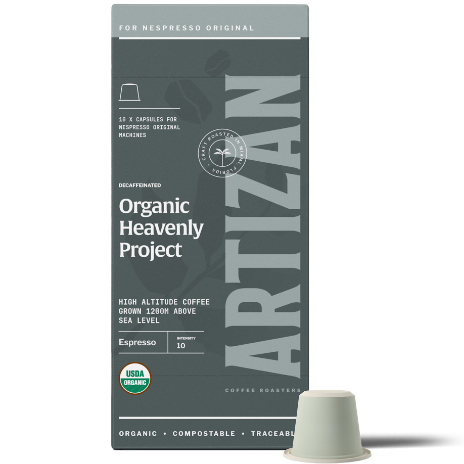 Artizan Heavenly Project Decaf Espresso – Nespresso Compatible