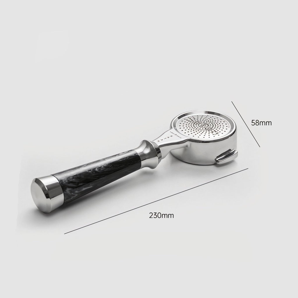 High-Extraction Italian Bottomed Portafilter Handle - Shop Coffee Hobby