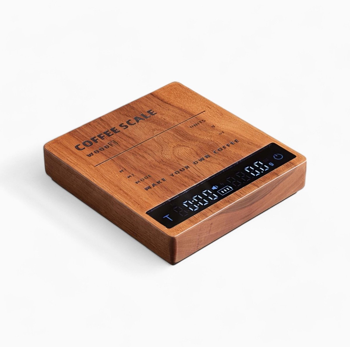 High Precision Wooden Coffee Scale with Touch Sensor - Shop Coffee Hobby