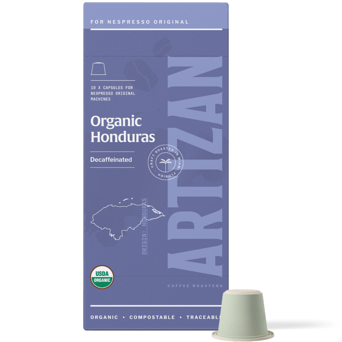 Artizan Single-Origin Honduras Decaf Espresso – Nespresso Compatible