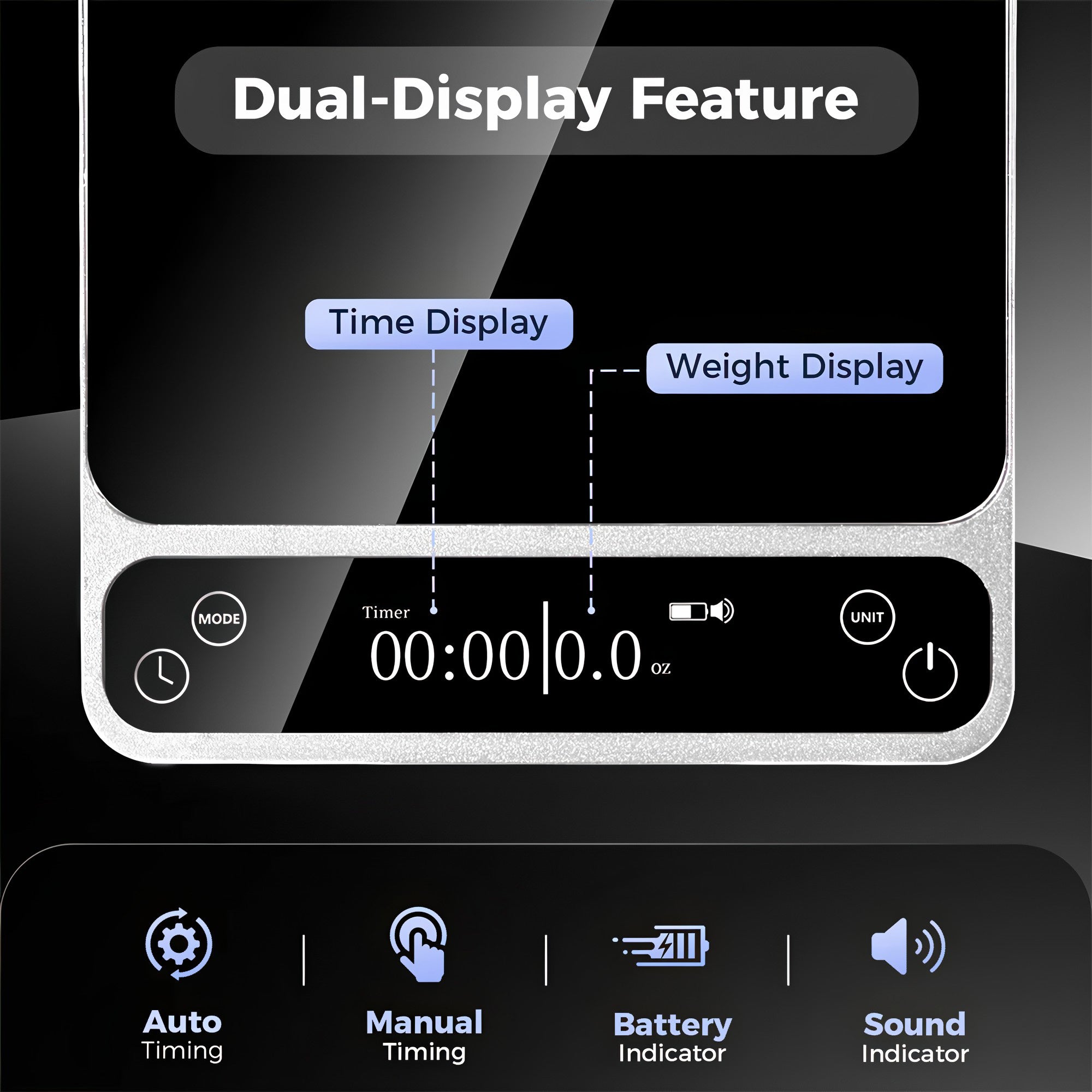 Smart Coffee Scale with Bluetooth APP V2 Pro - Shop Coffee Hobby