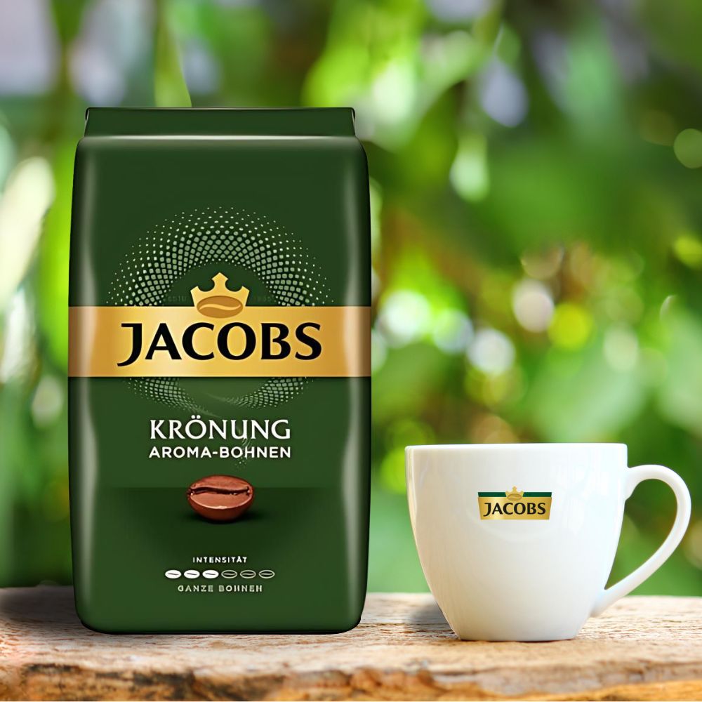 Jacobs Kronung Whole Bean Coffee 17.6oz/500g - Shop Coffee Hobby