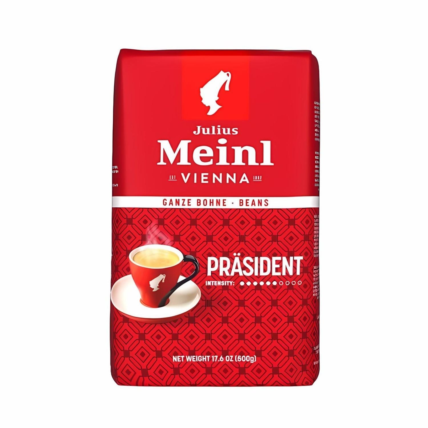 Julius Meinl Prasident Whole Bean Coffee 17.6oz/500g - Shop Coffee Hobby