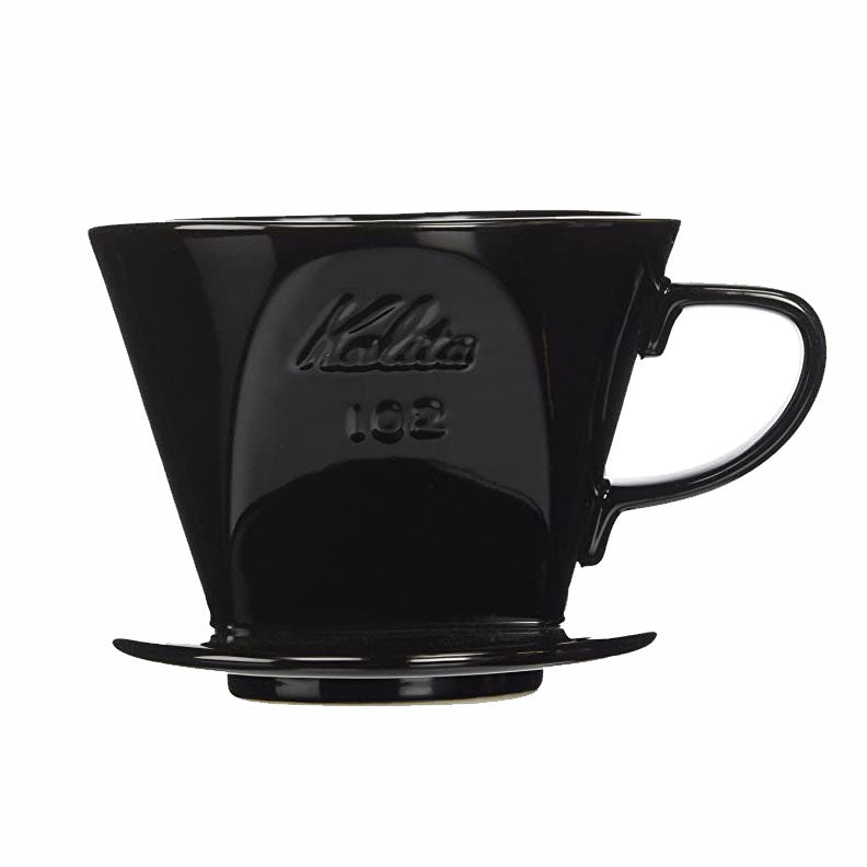 Kalita Style 102 Black Ceramic Pour-Over Dripper