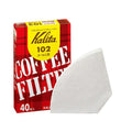 Kalita 102 White Cone Coffee Filters - 40 Count