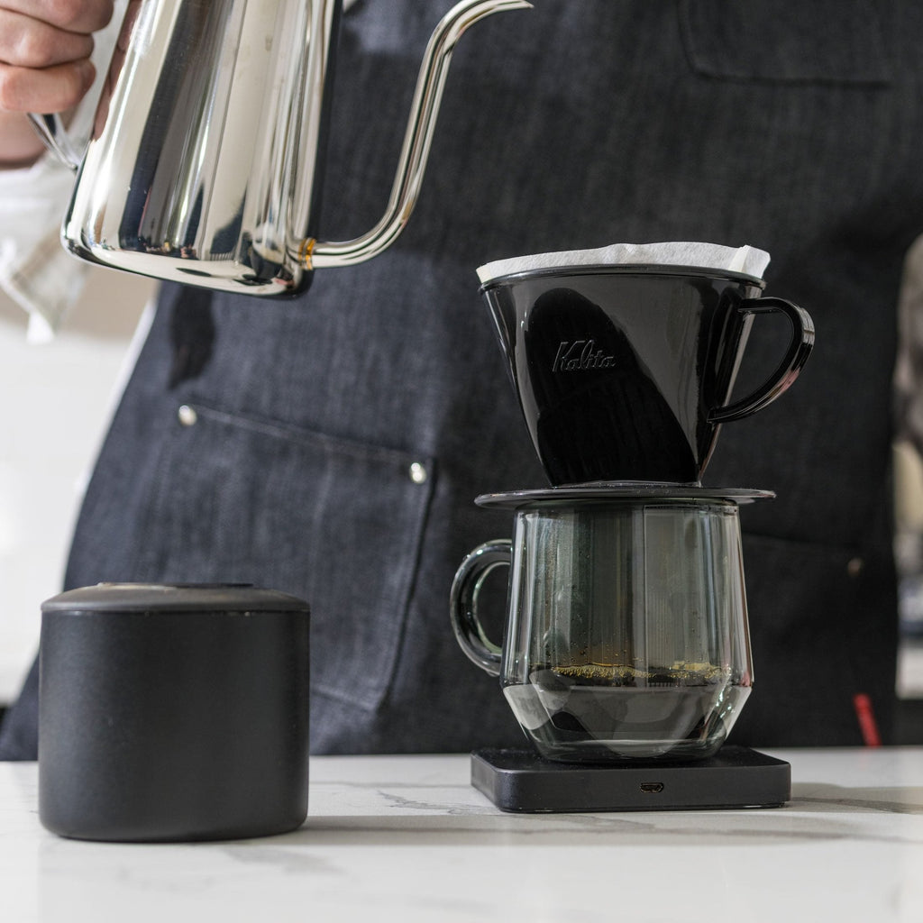 Kalita Style 102 Plastic Pour-Over Dripper, Black