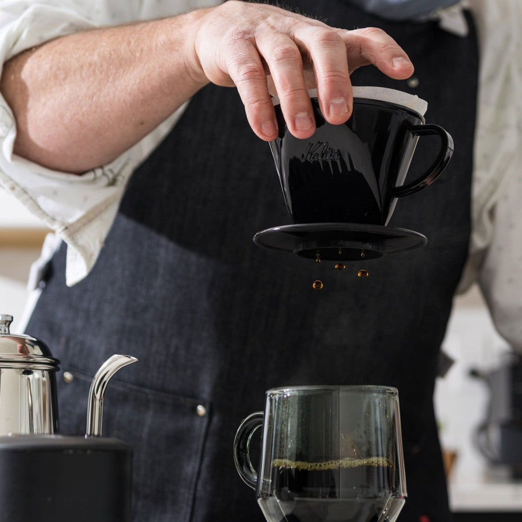 Kalita Style 102 Plastic Pour-Over Dripper, Black