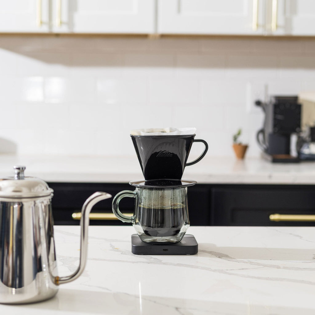 Kalita Style 102 Plastic Pour-Over Dripper, Black