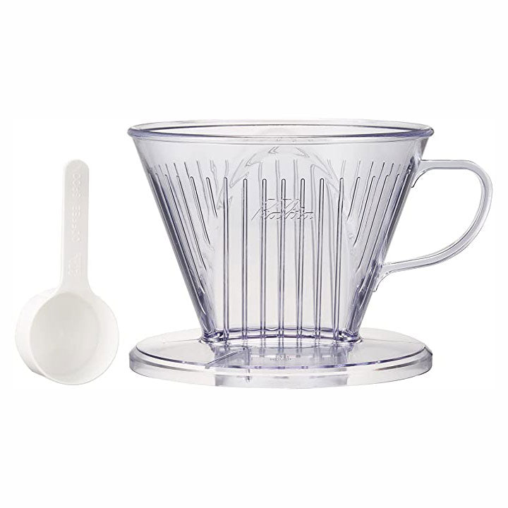 Kalita Style 103 Clear Plastic Pour-Over Dripper