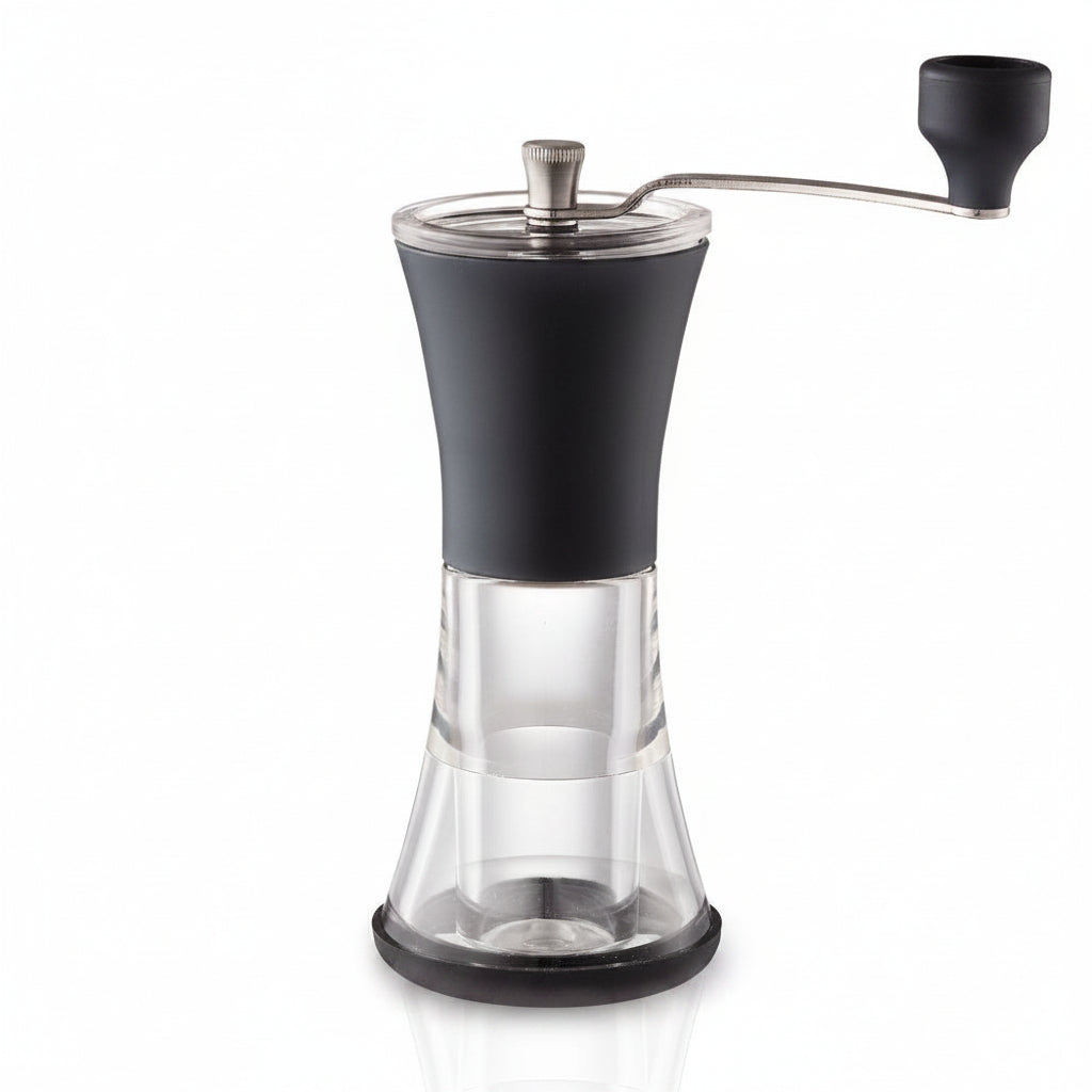 Kalita Ceramic Mill Manual Coffee Grinder — Blue, 25g | Conical Ceramic Burr