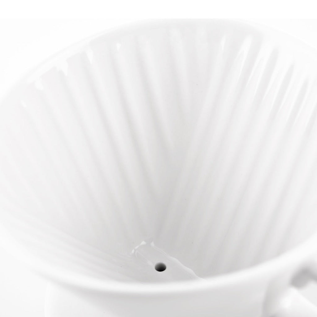 Kalita Style 102 White Ceramic Pour-Over Dripper