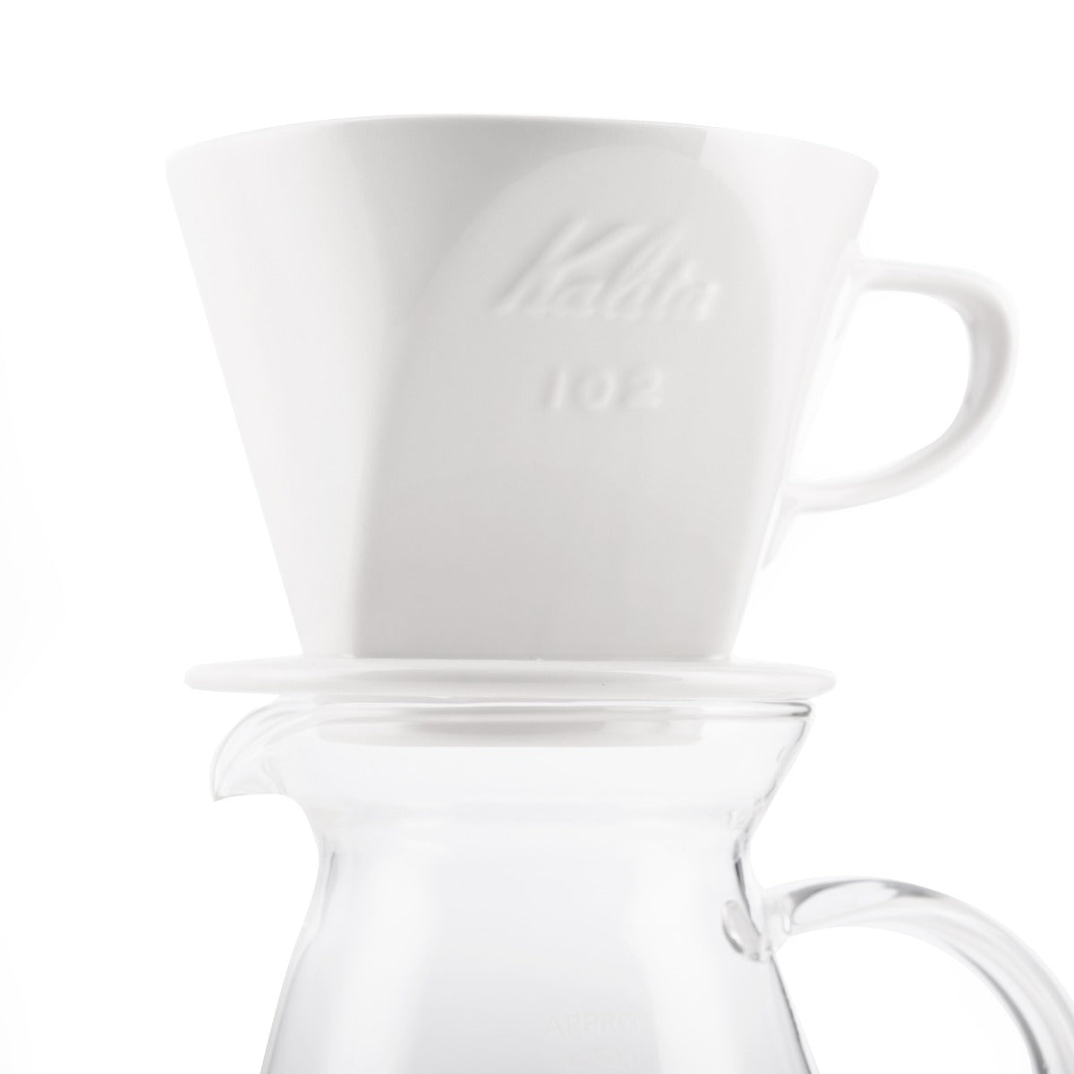 Kalita Style 102 White Ceramic Pour-Over Dripper