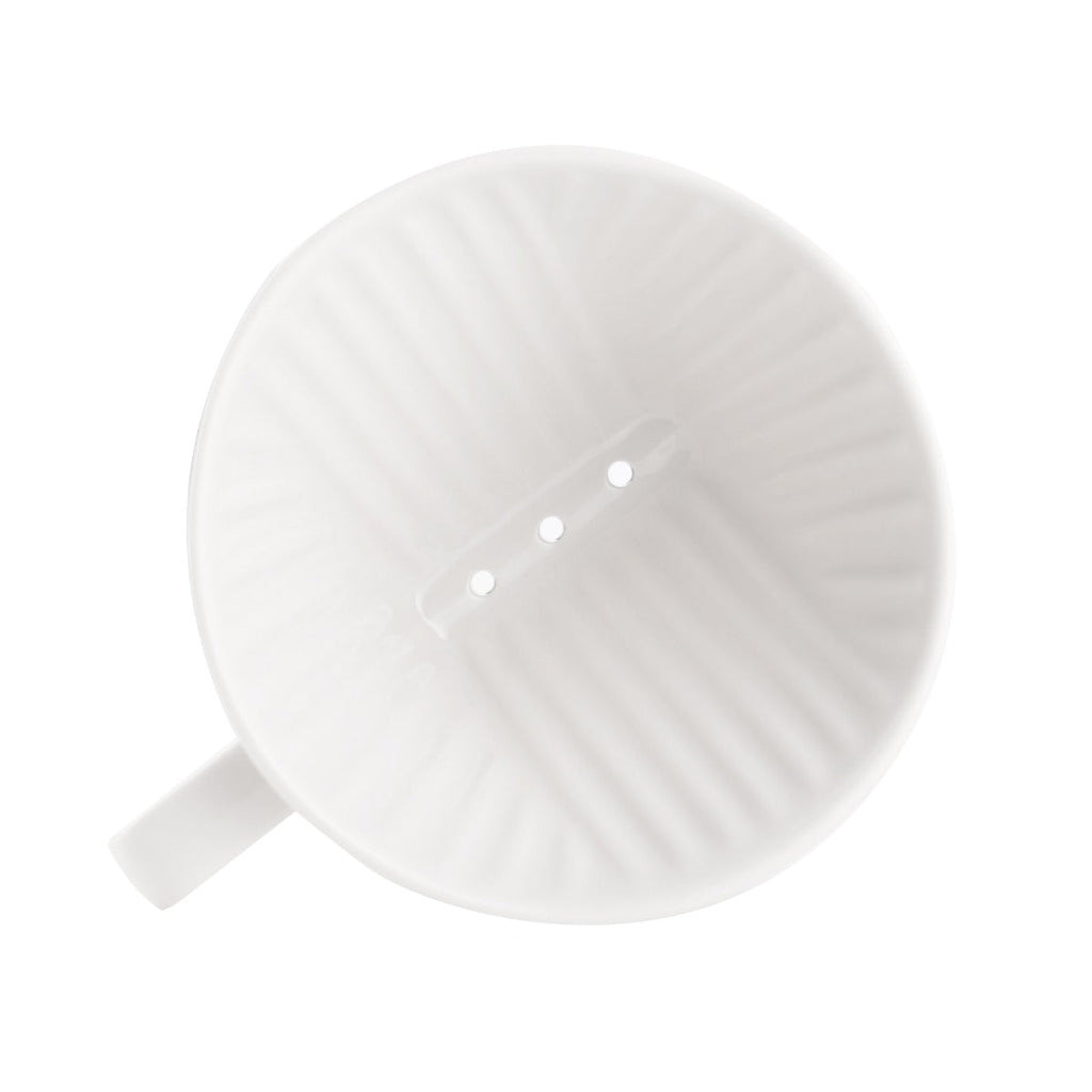 Kalita Style 102 White Ceramic Pour-Over Dripper