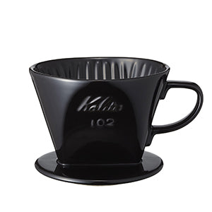 Kalita Style 102 Black Ceramic Pour-Over Dripper