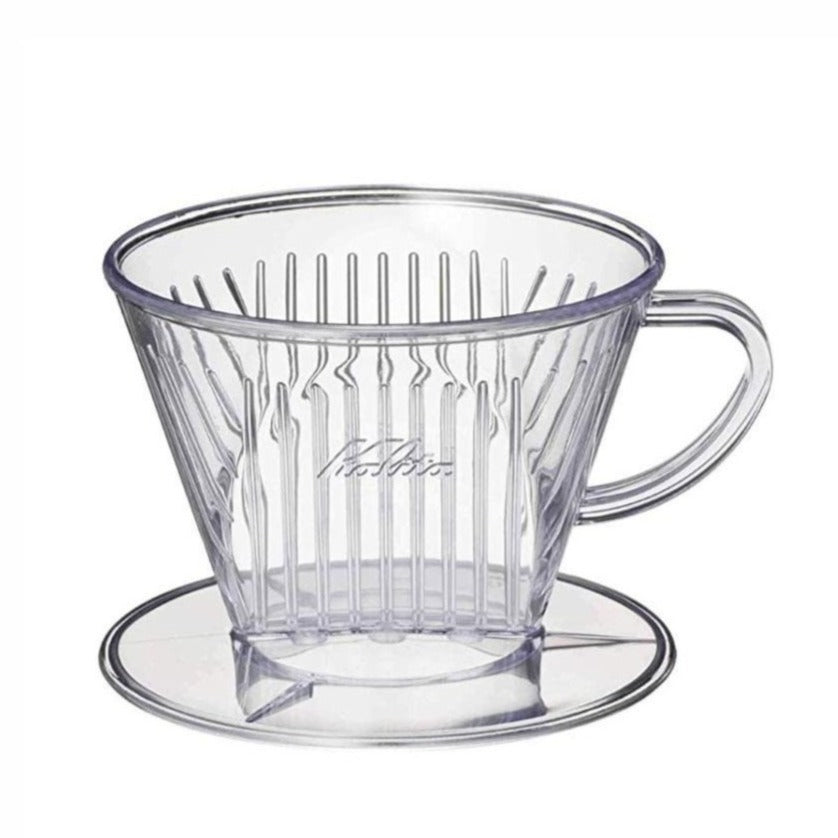 Kalita Style 102 Clear Plastic Pour-Over Dripper