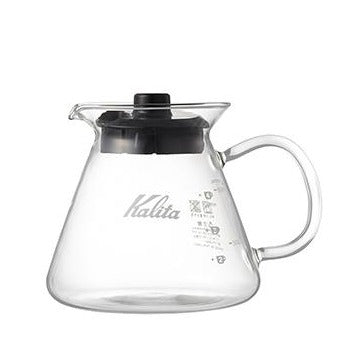 500 ml glass coffee server for brewing espresso and coffee