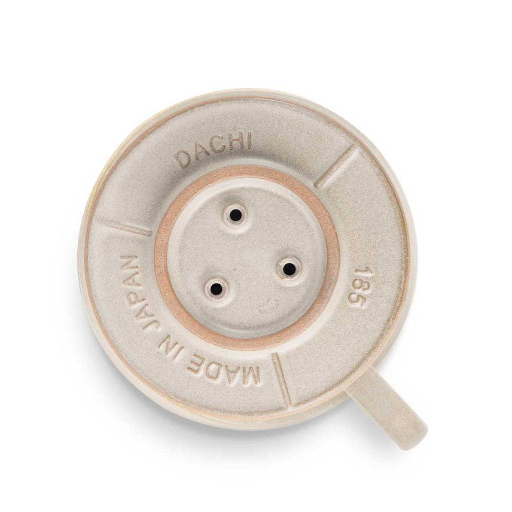 Kalita MINO 185 Ceramic Pour-Over Dripper, Sand Beige
