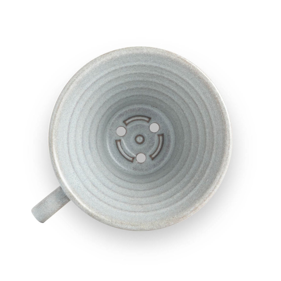 Kalita MINO 185 Ceramic Pour-Over Dripper, Sand Gray