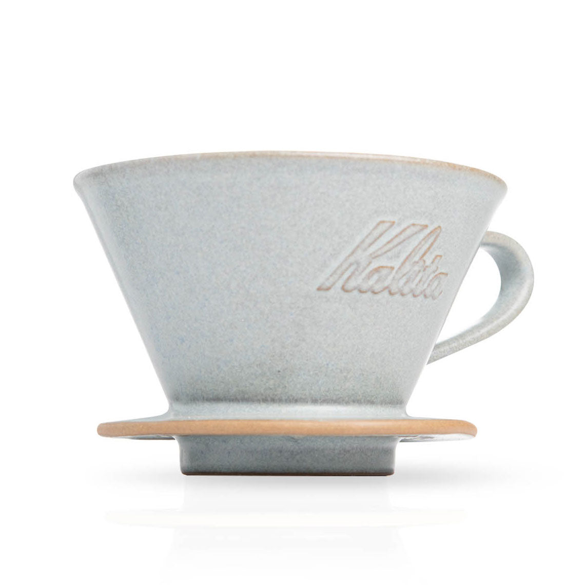 Kalita MINO 185 Ceramic Pour-Over Dripper, Sand Gray