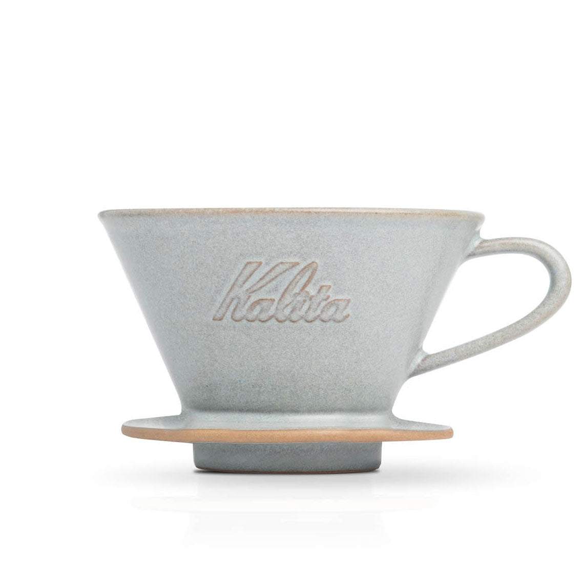 Kalita MINO 185 Ceramic Pour-Over Dripper, Sand Gray