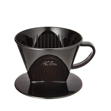 Kalita Style 102 Plastic Pour-Over Dripper, Black