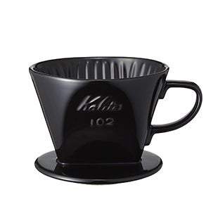 Black Ceramic Kalita Style 102 Dripper for Espresso Brewing